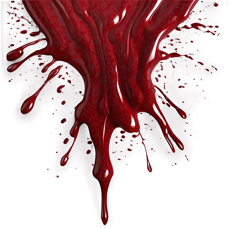 Red Blood Splatter Transparent Png Yxb PNG Image