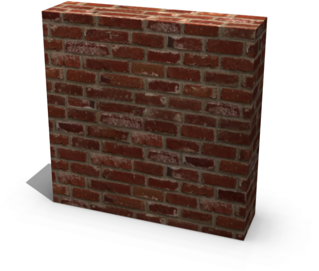 Red Brick Wall Block Texture PNG Image