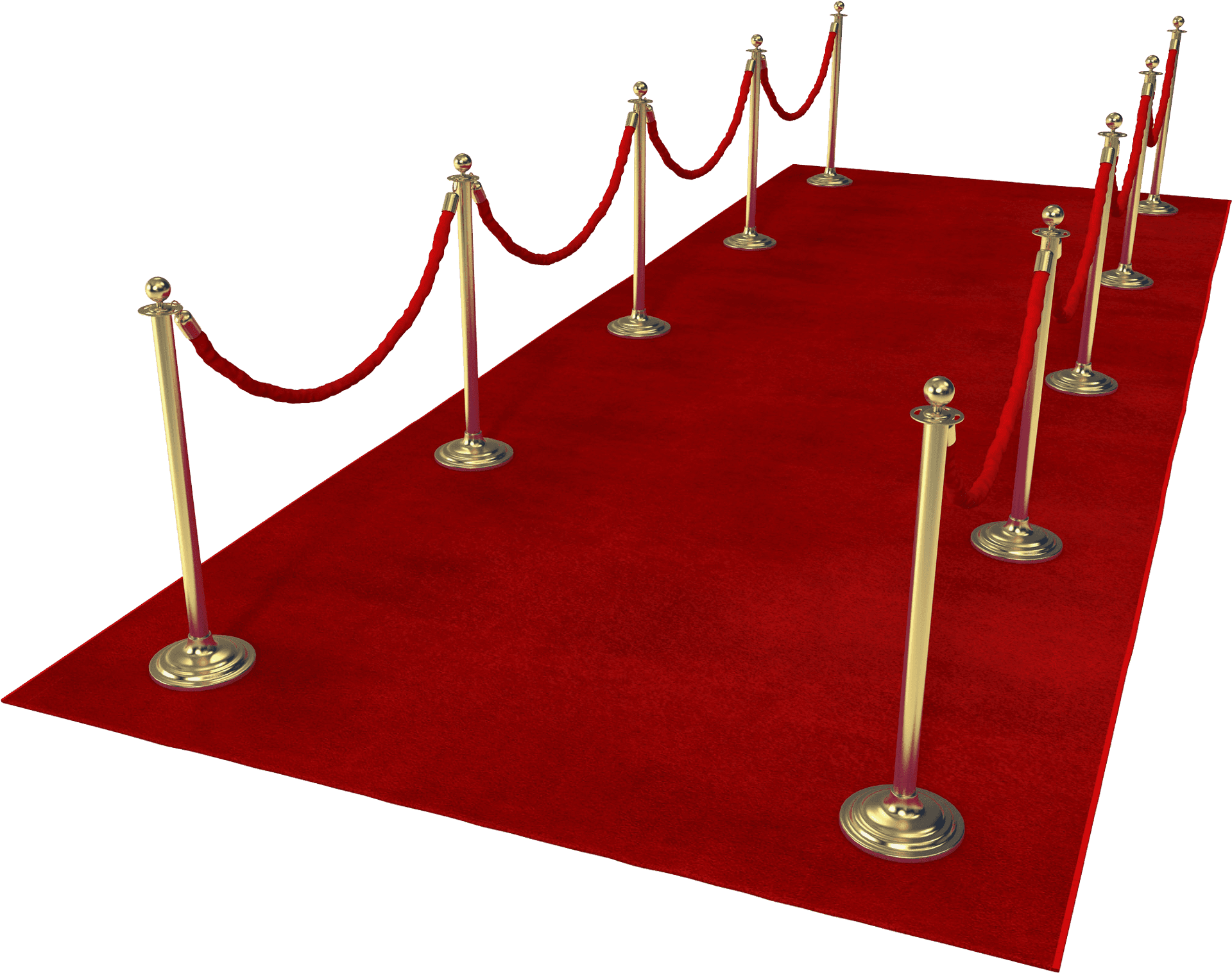 Red Carpet Event Entrance PNG Image