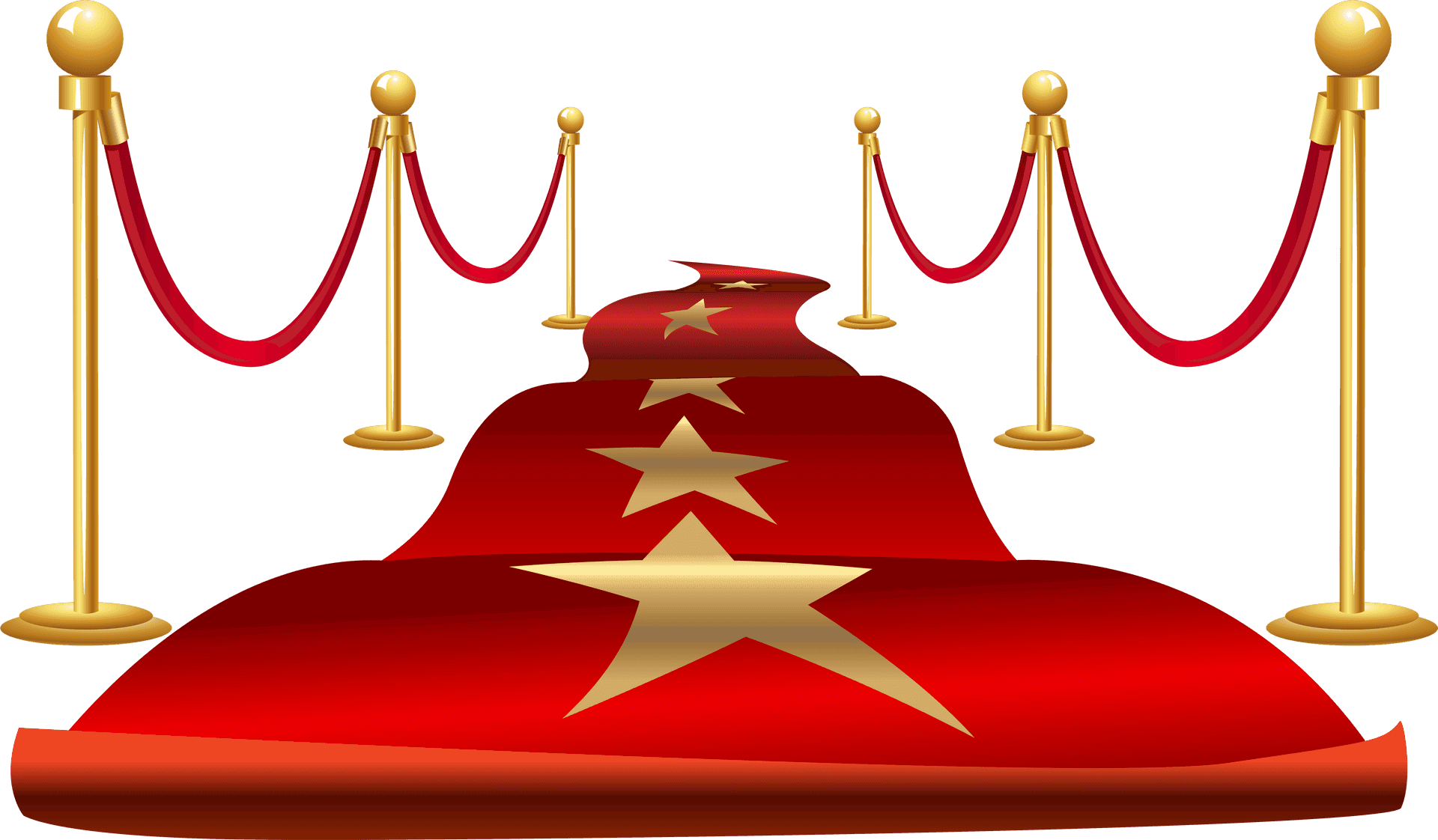 Red Carpet Premiere Stairs PNG Image