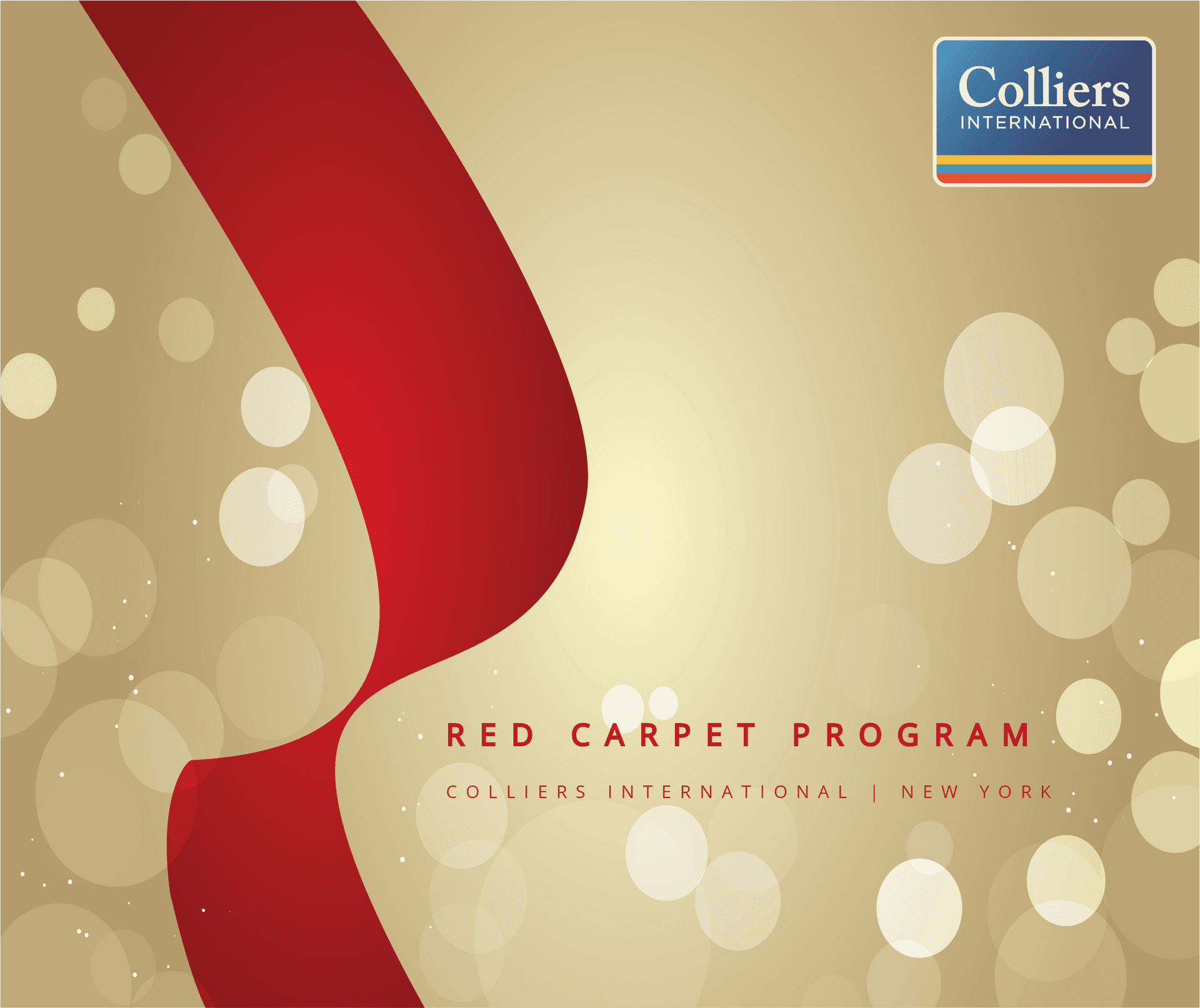 Red Carpet Program Colliers International PNG Image