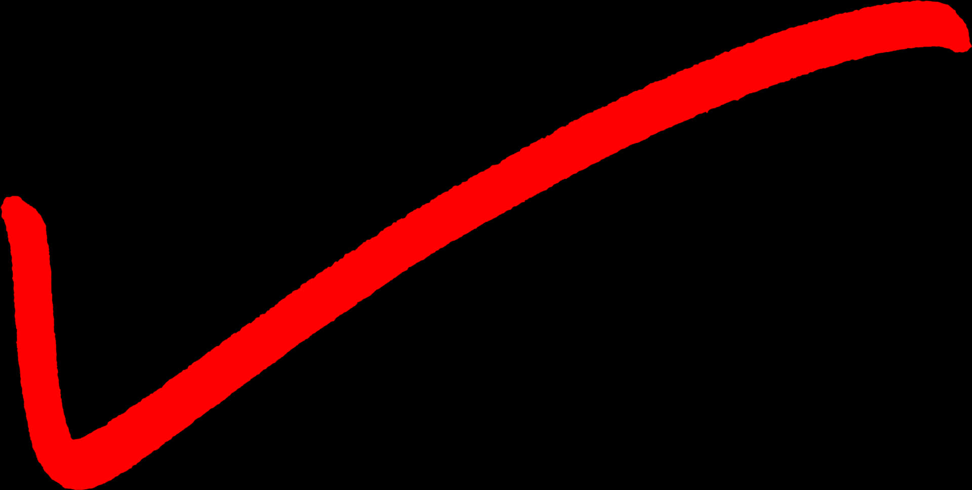 Red Check Mark Black Background.png PNG Image