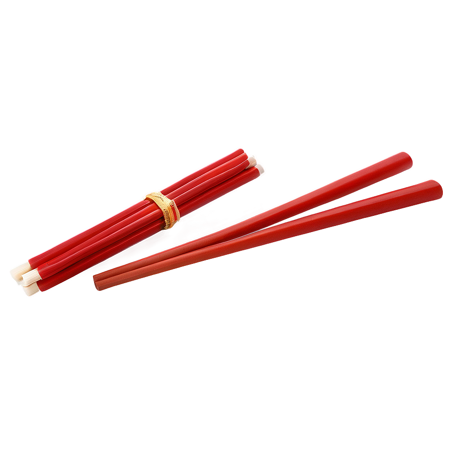 Red Chopsticks Png Wqi PNG Image