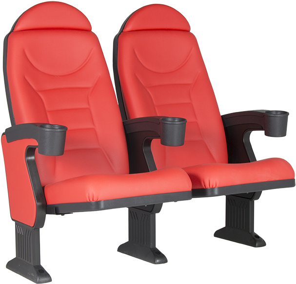 Red Cinema Seats.png PNG Image