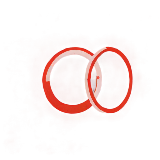 Red Circle C PNG Image