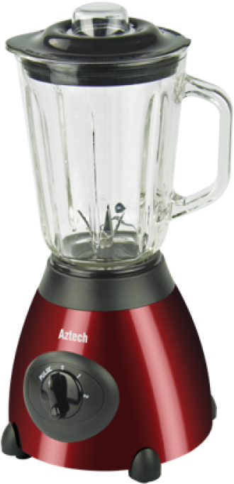 Red Countertop Blender PNG Image