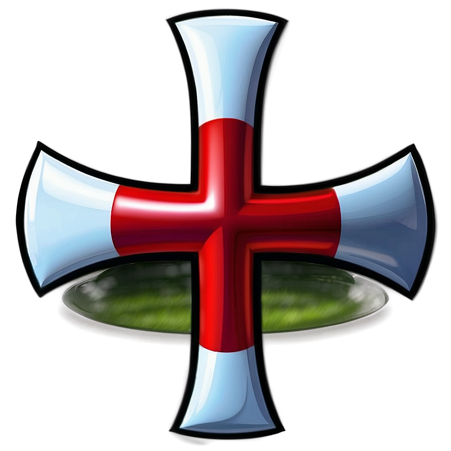 Red Cross Banner Png Qre25 PNG Image