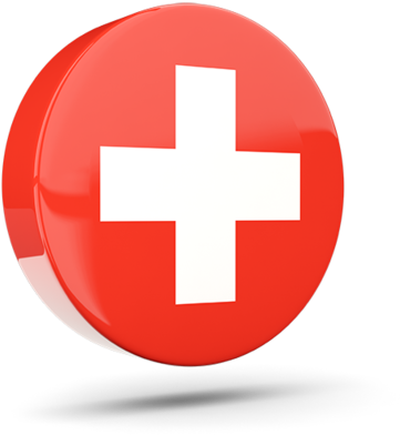 Red Cross Button Icon PNG Image