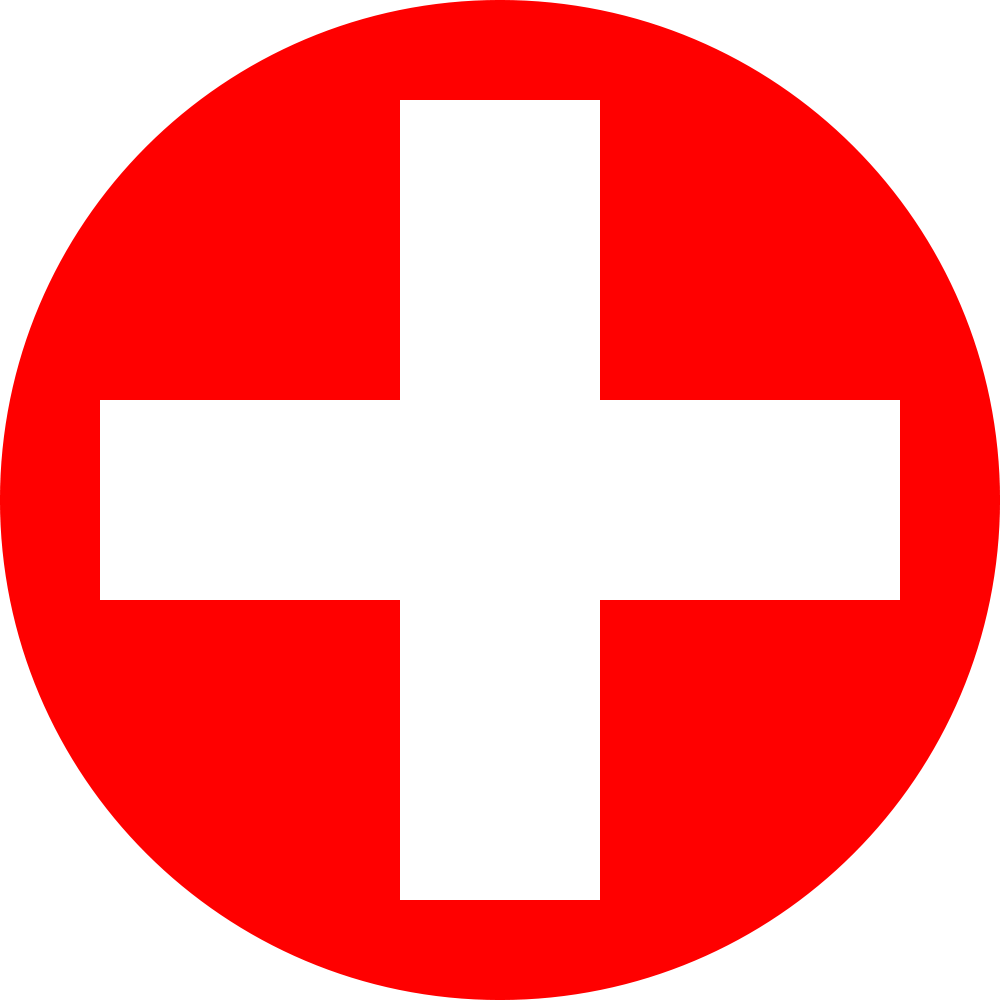 Red Cross Symbol Medical Sign PNG Image