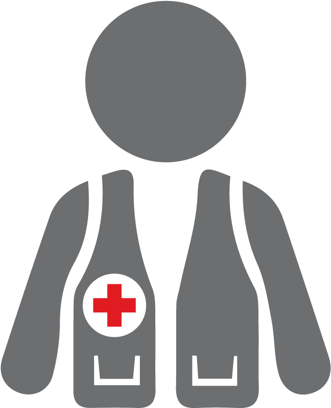 Red Cross Vest Icon PNG Image