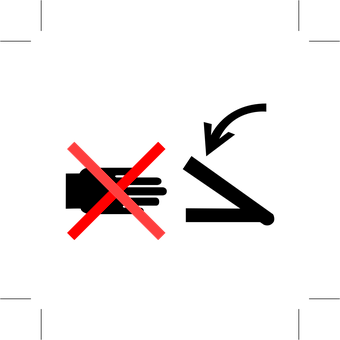 Red Crosson Black Background PNG Image