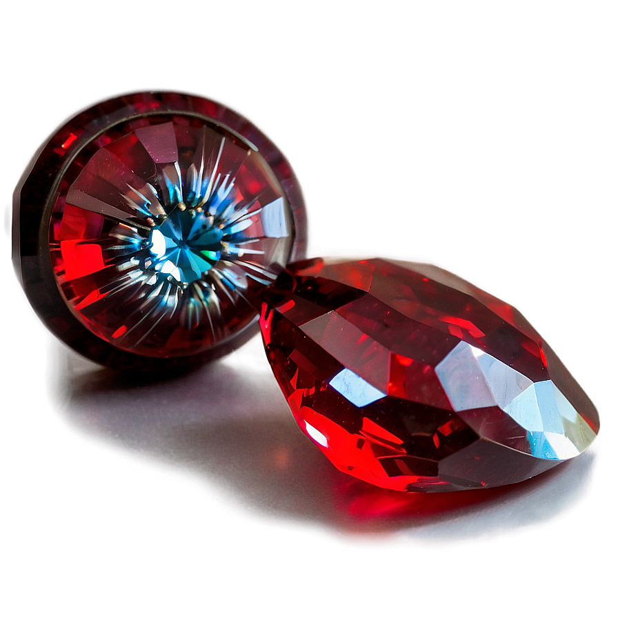 Red Crystal Charm Png 98 PNG Image