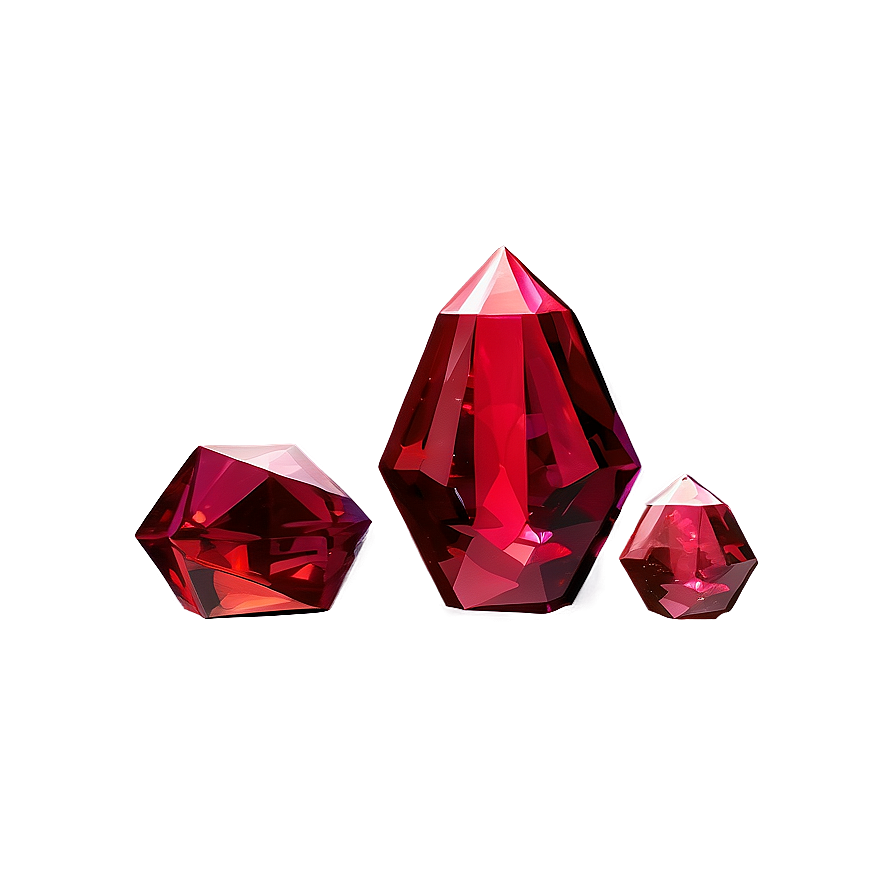 Red Crystal Shard Png Lty PNG Image