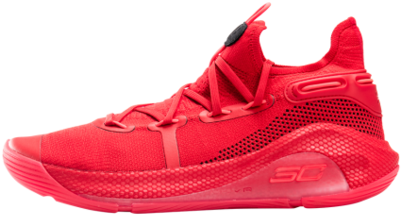 Red Curry Basketball Sneaker PNG Image