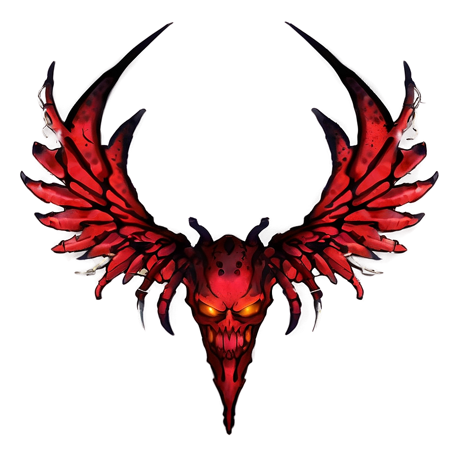 Red Demon Wings Png Wld4 PNG Image