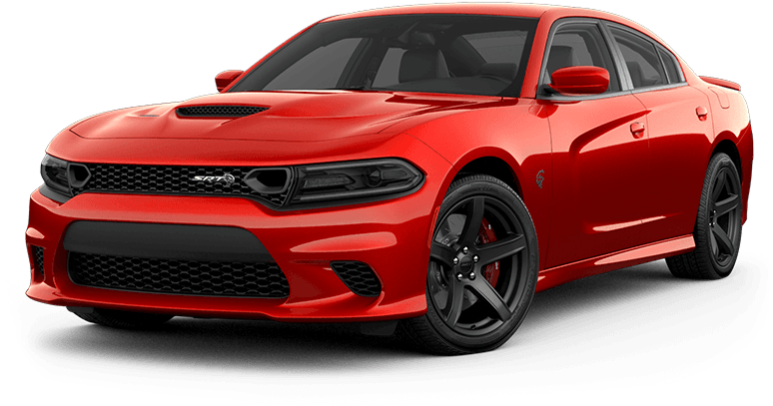 Red Dodge Charger S R T PNG Image