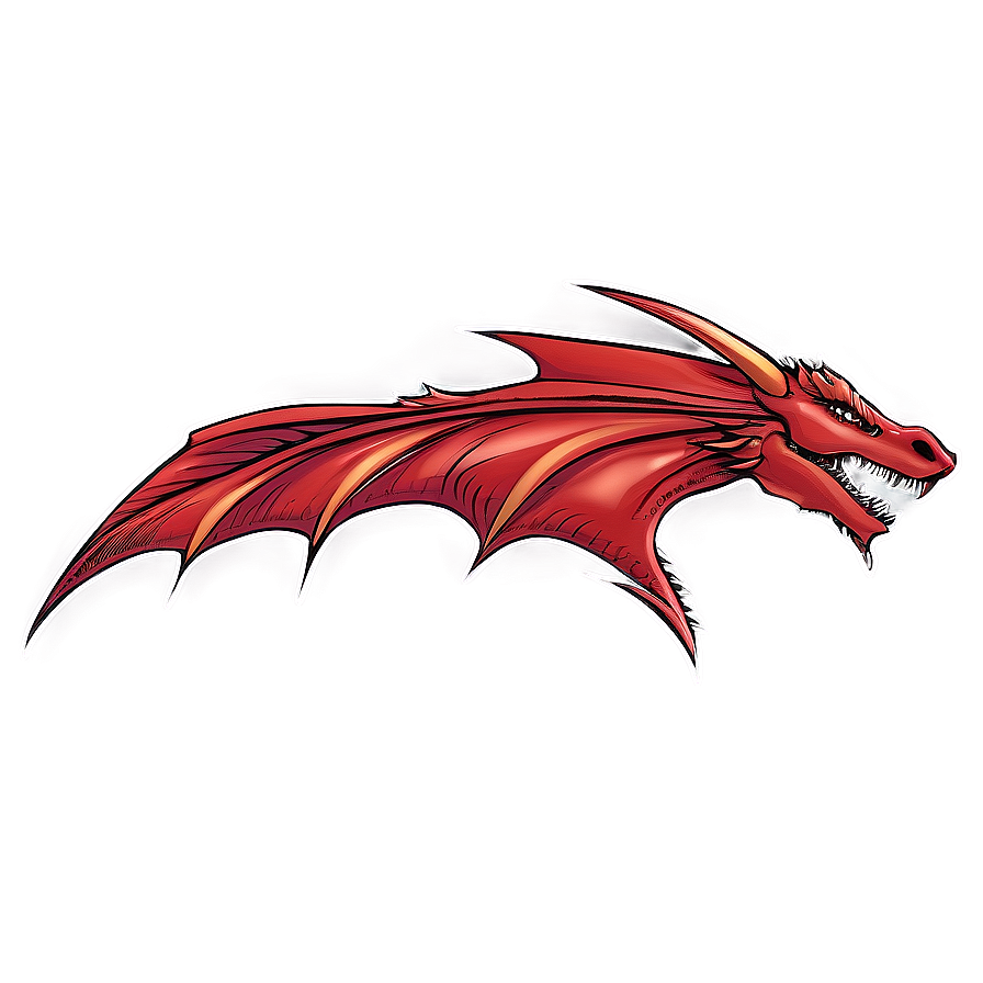 Red Dragon Graphic Png 05032024 PNG Image