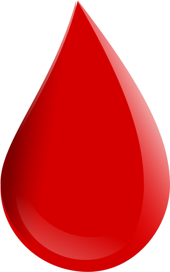 Red Drop Graphic PNG Image