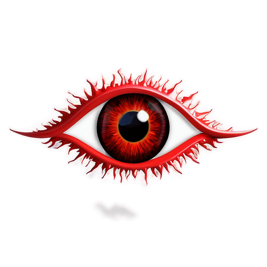 Red Evil Eye Png Gqq PNG Image