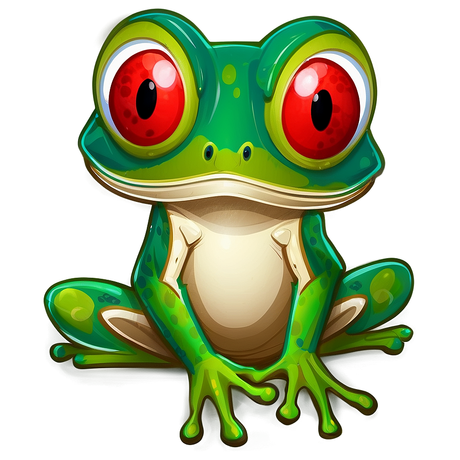 Red Eyed Tree Frog Clipart Png Kxl PNG Image