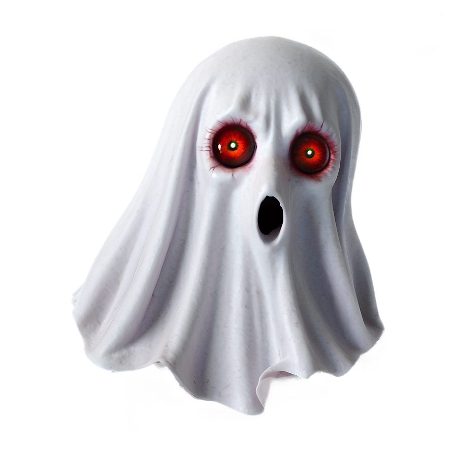 Red Eyes Ghost Png 05252024 PNG Image