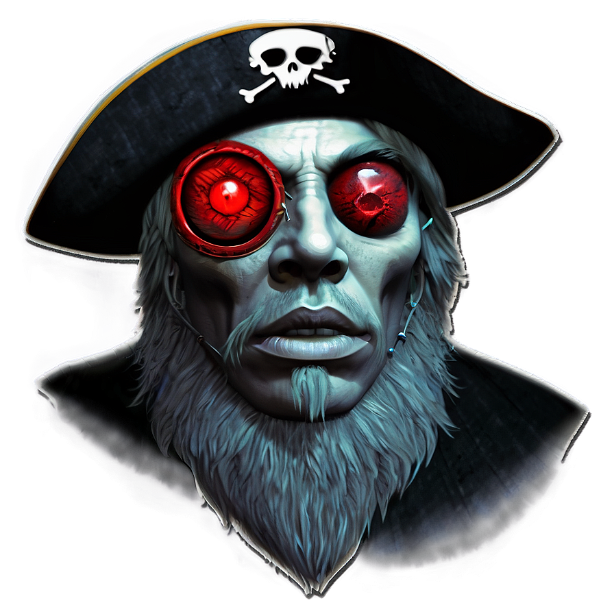 Red Eyes Pirate Png 05252024 PNG Image