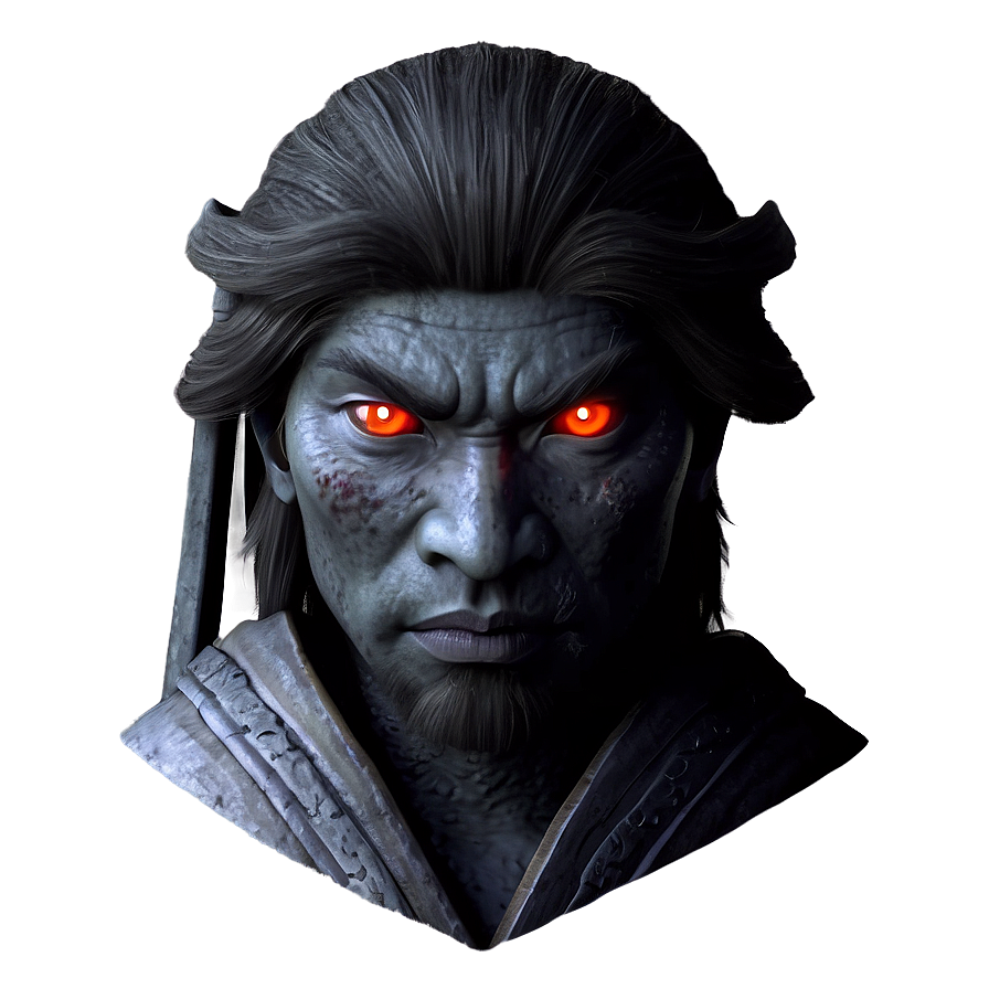 Red Eyes Samurai Png Oym3 PNG Image