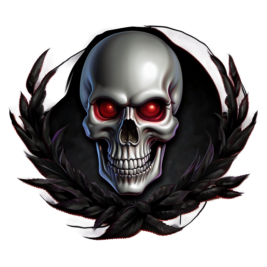 Red Eyes Skull Png 86 PNG Image