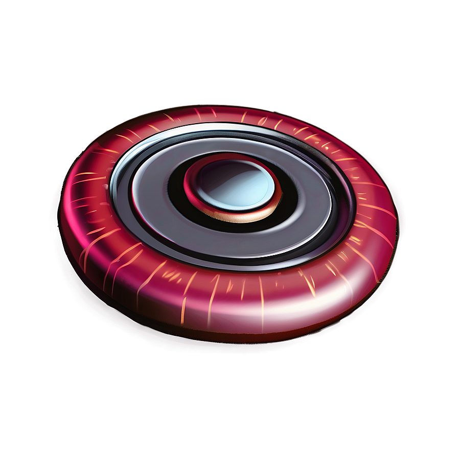 Red Fidget Spinner Png Kji PNG Image