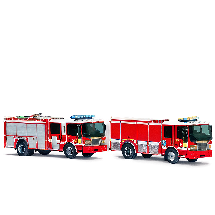 Red Fire Truck Png Itw55 PNG Image