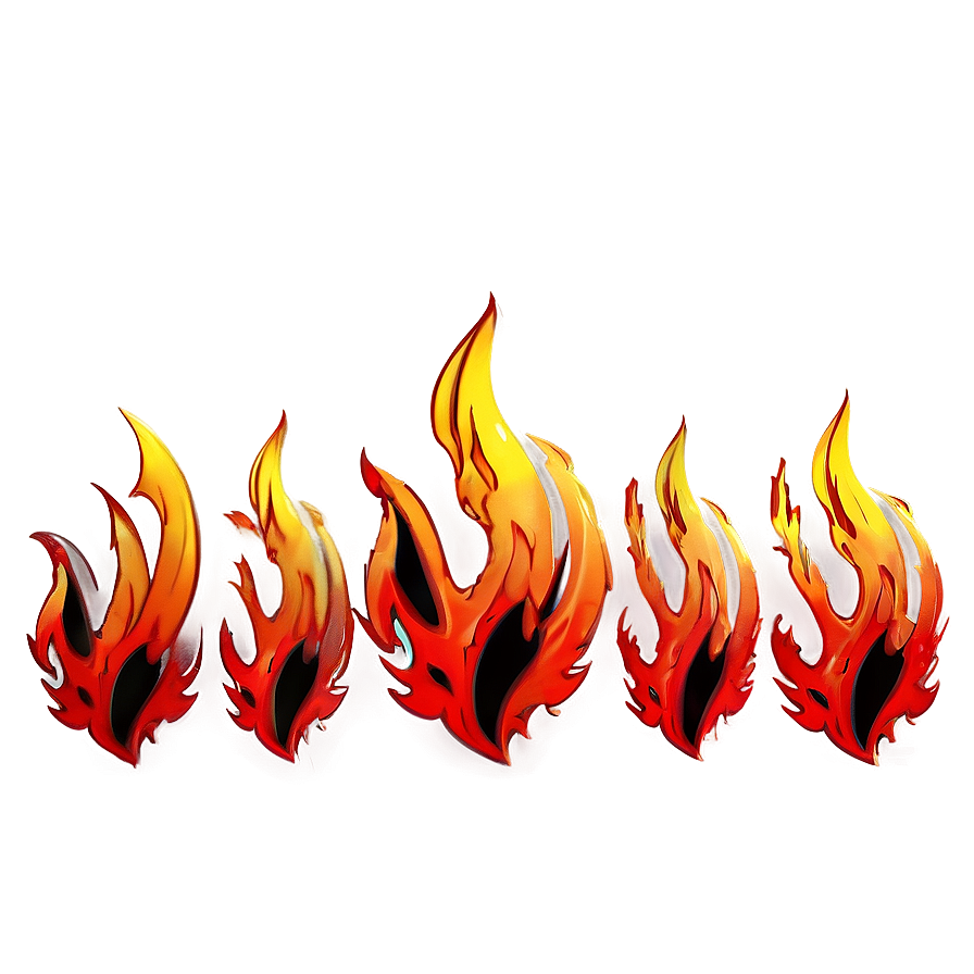 Red Flames Fantasy Png Iun79 PNG Image