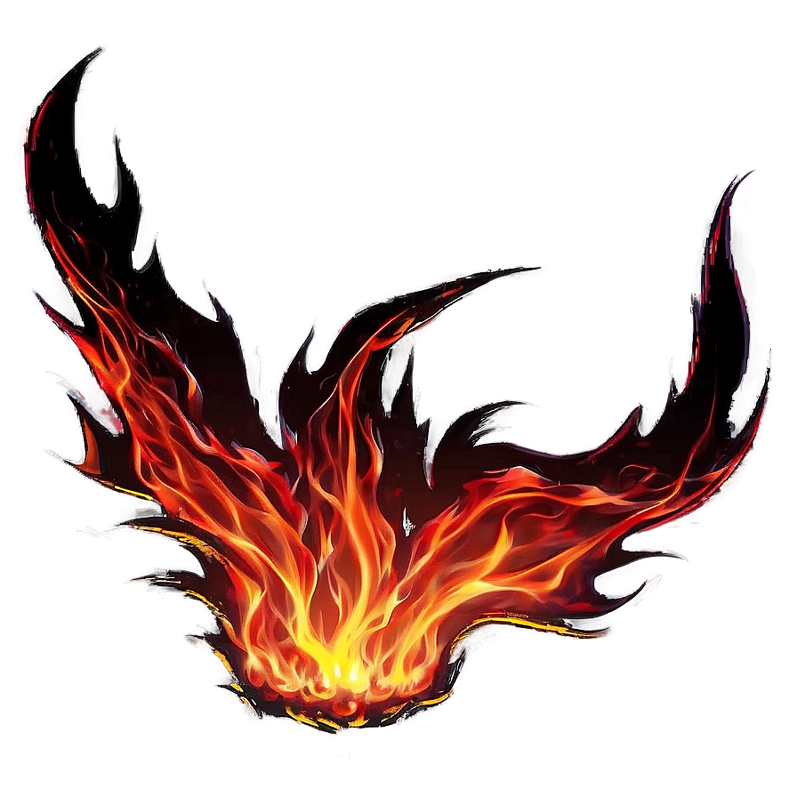 Red Flames Inferno Png 19 PNG Image