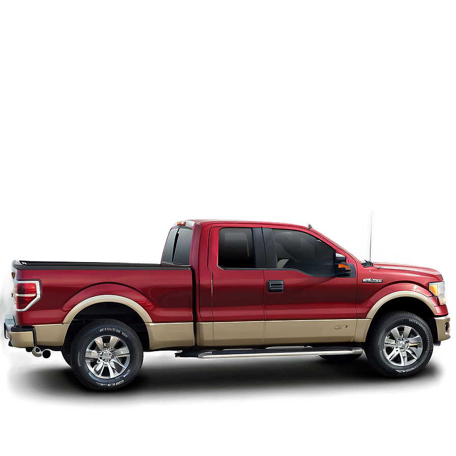 Red Ford F150 Truck Png Lpj27 PNG Image