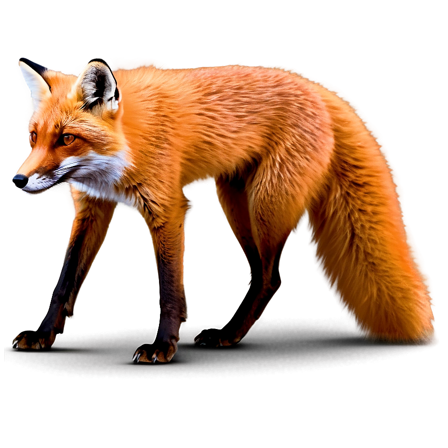 Red Fox Artwork Png 40 PNG Image