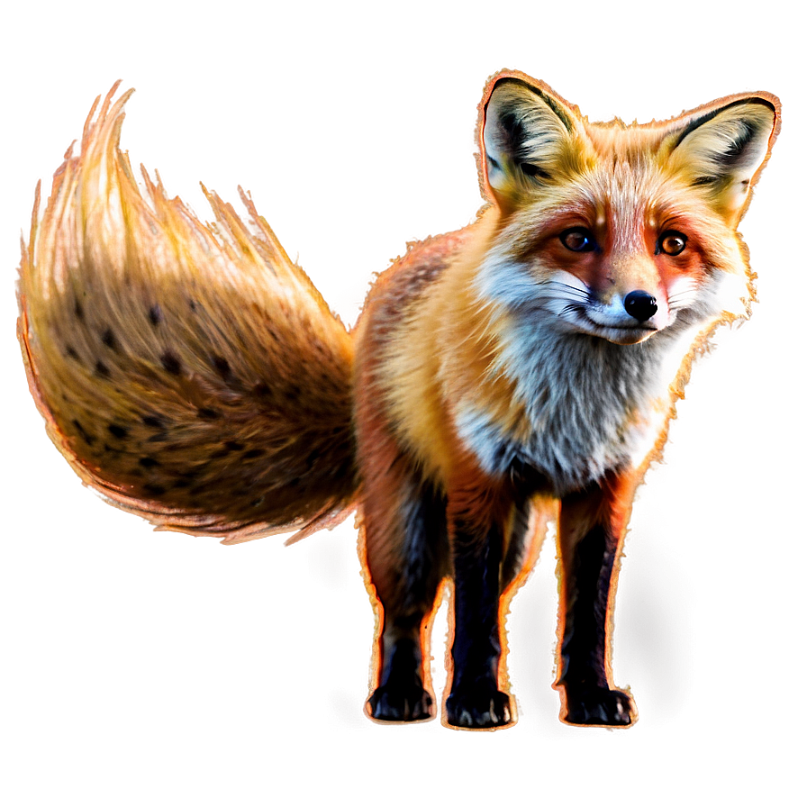 Red Fox In Autumn Png 06242024 PNG Image