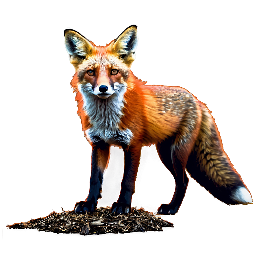 Red Fox In The Forest Png 56 PNG Image