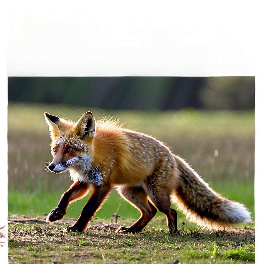 Red Fox Pouncing Png Xsb PNG Image