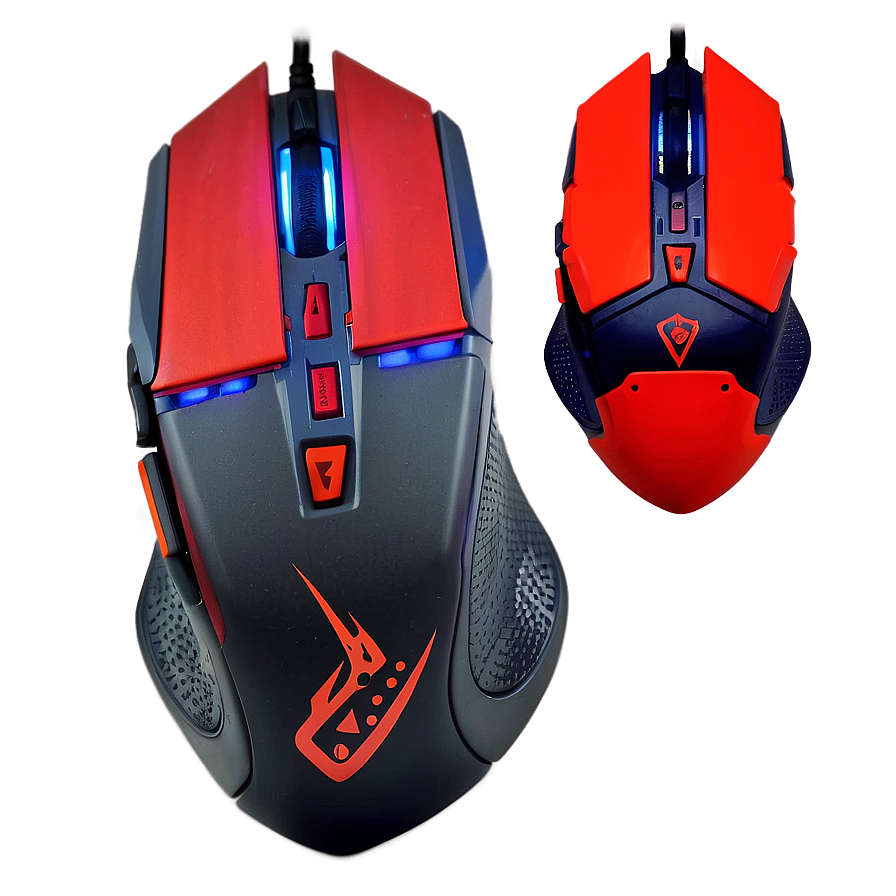 Red Gaming Mouse Png Xgv4 PNG Image