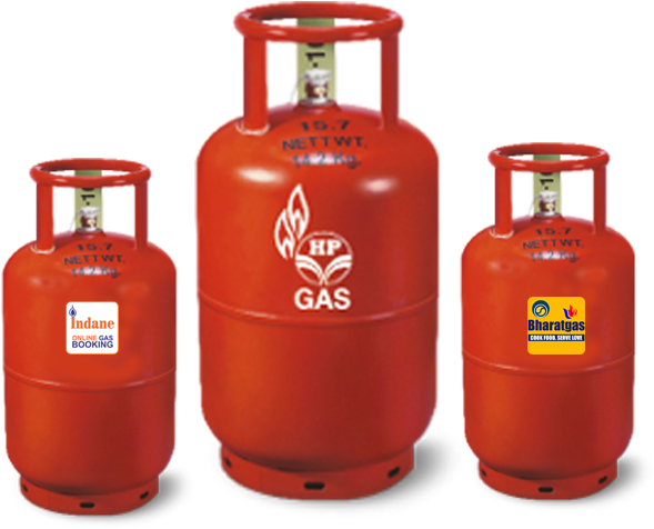 Red Gas Cylinders Brands India PNG Image