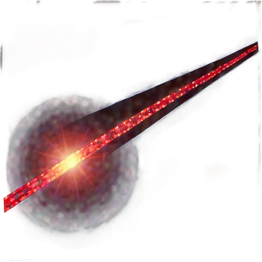 Red Glint Lens Flare Png 75 PNG Image