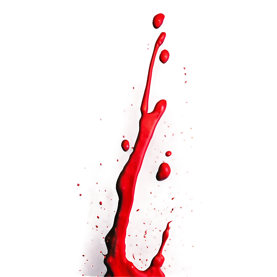 Red Grunge Splatter Border Png Eij33 PNG Image