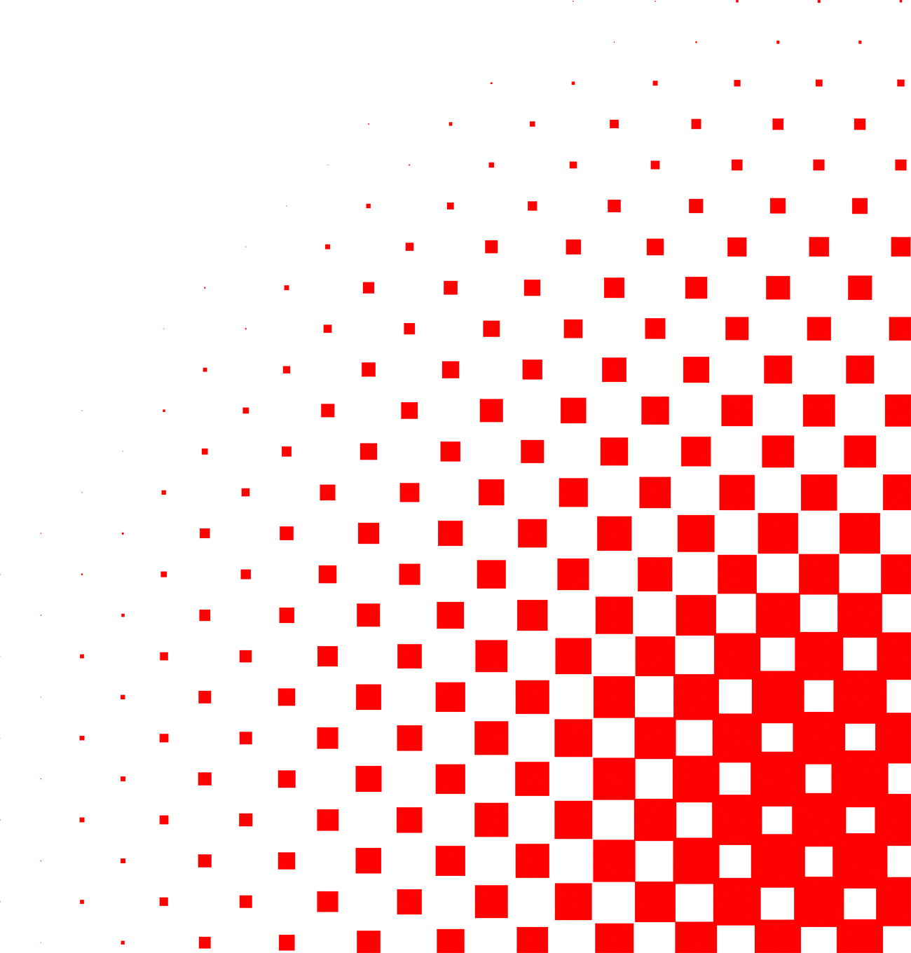 Red Halftone Gradient Pattern PNG Image