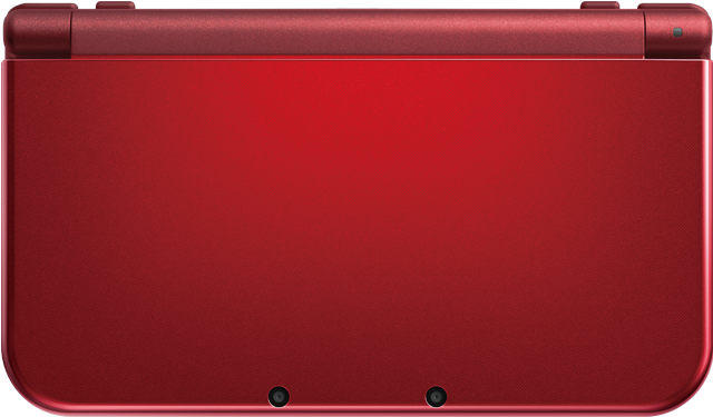 Red Handheld Game Console Closed PNG Image