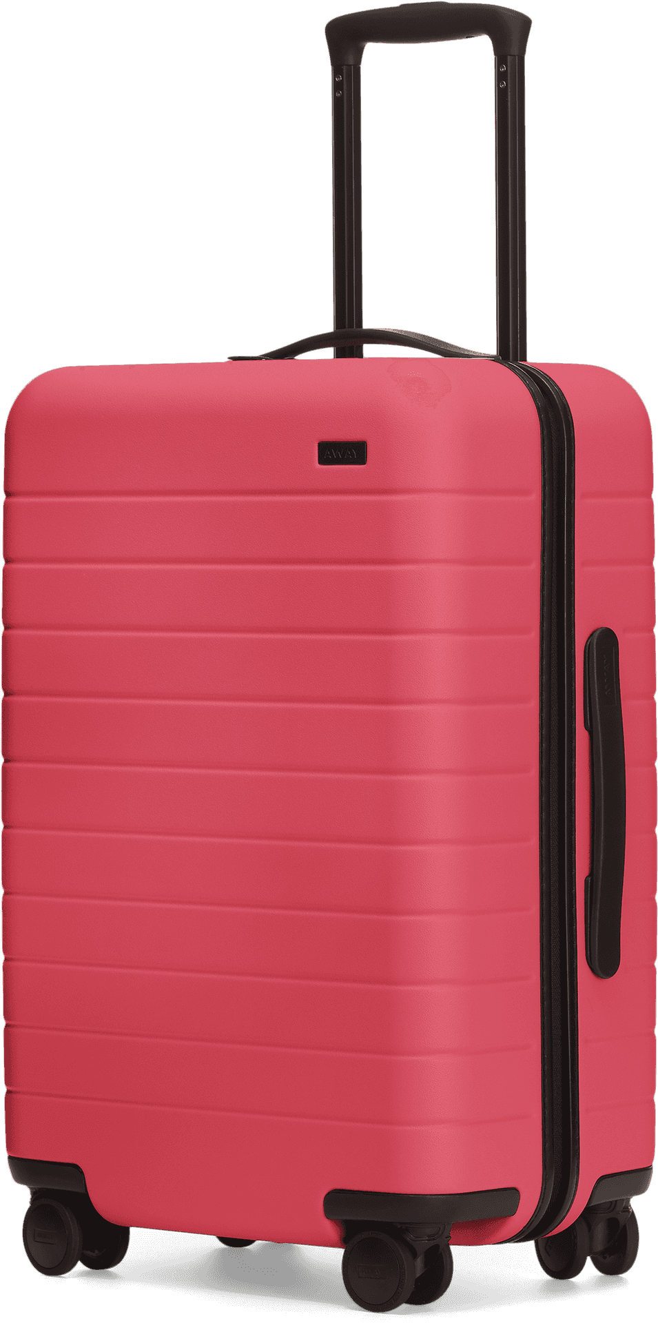 Red Hardshell Suitcase PNG Image