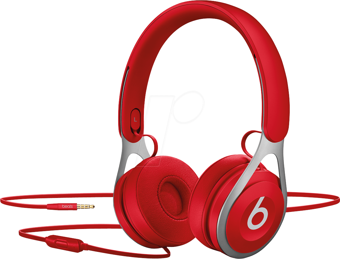 Red Headphones Beats Product Image PNG Image