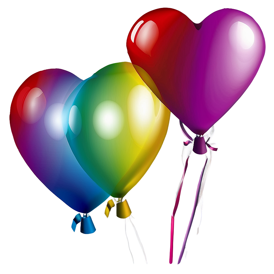 Red Heart Balloon Png 67 PNG Image