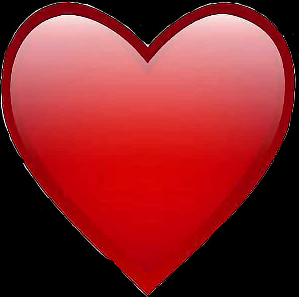 Red Heart Graphic PNG Image