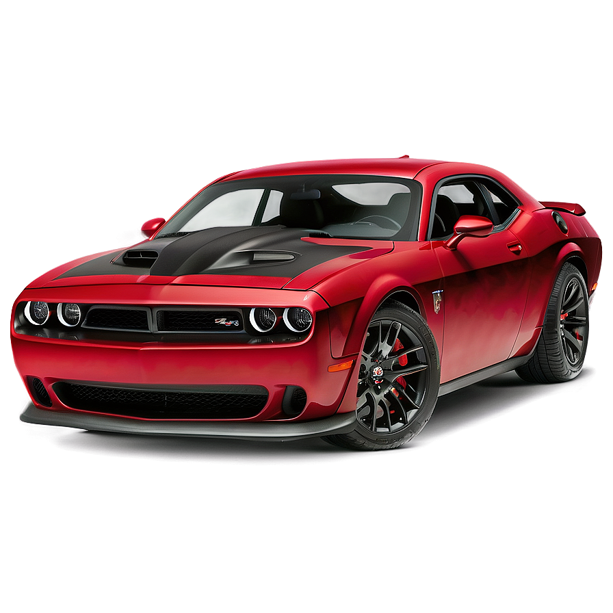 Red Hellcat Vehicle Png Nfe15 PNG Image