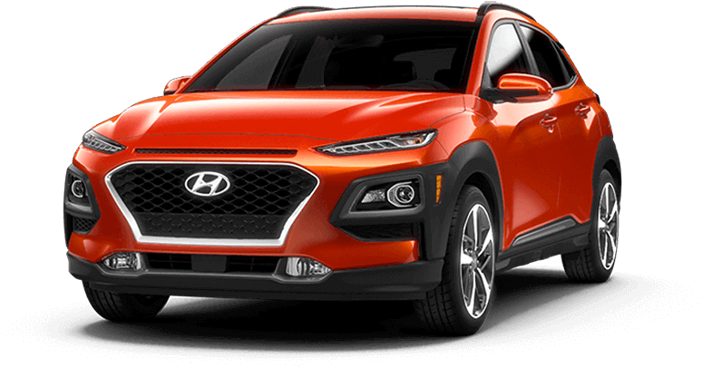 Red Hyundai S U V Model PNG Image