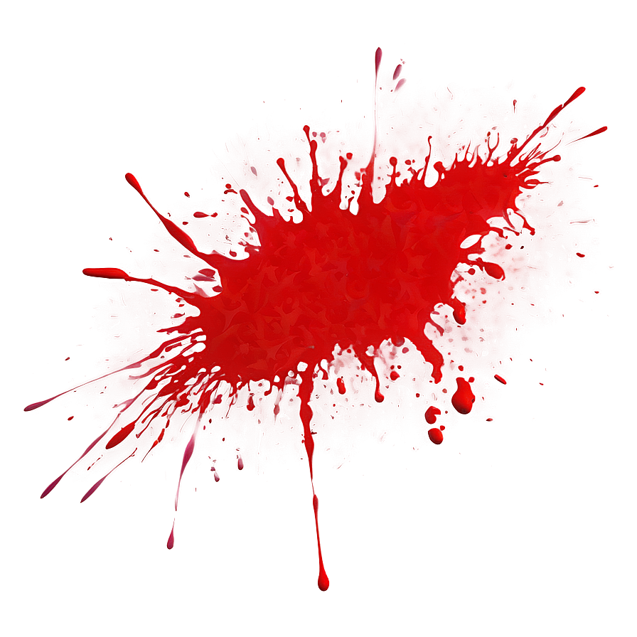 Red Ink Splatter Background Png 2 PNG Image